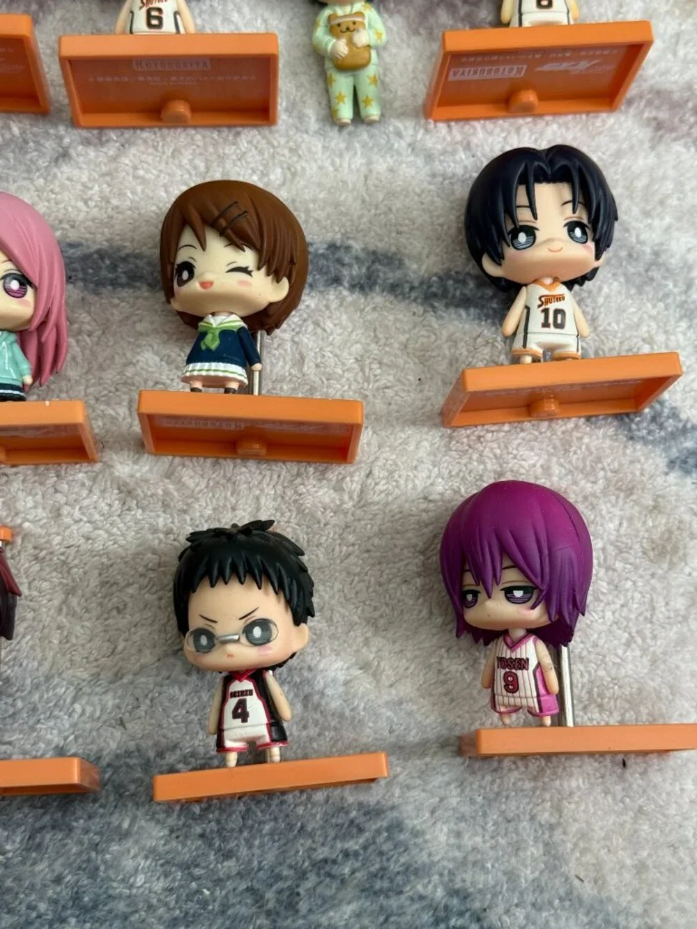 One Coin Mini Figure Collection Kuroko's Basketball lot of 21